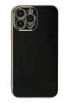 Apple iPhone 14 Pro Kılıf Volet Silikon - Siyah-2