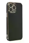 Apple iPhone 14 Pro Kılıf Volet Silikon - Siyah-1