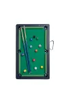 Mini Bilardo Oyunu Seti Evde Eğlenceli Masa Oyunu Çocuk ve Aile-3