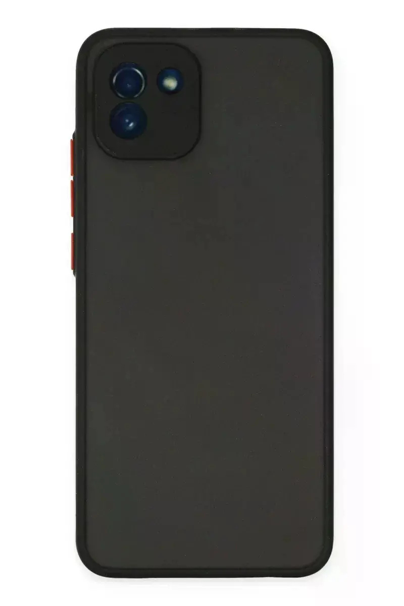 Samsung Galaxy A03 Kılıf Montreal Silikon Kapak - Siyah