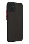 Samsung Galaxy A03 Kılıf Montreal Silikon Kapak - Siyah-2