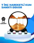 Döndürülebilir Dinak Kum Tablosu – Stres Giderici, Yüksek Kaliteli Cam ve Doğal Kum ile Sanatsal Mas-1