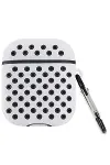 Apple Airpods 3 (3.nesil) Spor Delikli Kılıf - Gri-Siyah-1