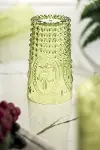 Akrilik Yeşil 6 Lı Uzun Bardak & Su Meşrubat Bardağı 750 ml ( Büyük Boy & Cam Değildir )-6