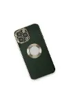 Apple iPhone 14 Pro Max Kılıf Store Silikon - Yeşil-6