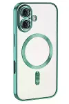 Apple iPhone 16 Kılıf Kross Magneticsafe Kapak - Turkuaz-1
