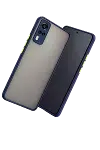 Vivo Y53S Kılıf Montreal Silikon Kapak - Lacivert-5