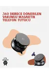 Evrensel Uyumlu Manyetik Araç Telefon Standı – Dayanıklı Alünyum Gövde-1