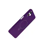 Samsung Galaxy A06 Regal Magsafe Standlı Kapak - Derin Mor-2