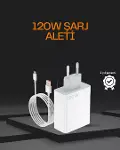 120 Watt Type C Şarj Başlığı Poco X3 X4 X5 Pro Uyumlu-1