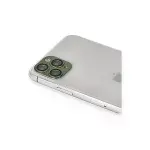 Apple İphone 11 Pro Max Pers Alünyum Kamera Lens - Yeşil-3