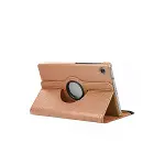 Samsung Galaxy Tab A11 360 Tablet Deri Kılıf - Rose Gold-3