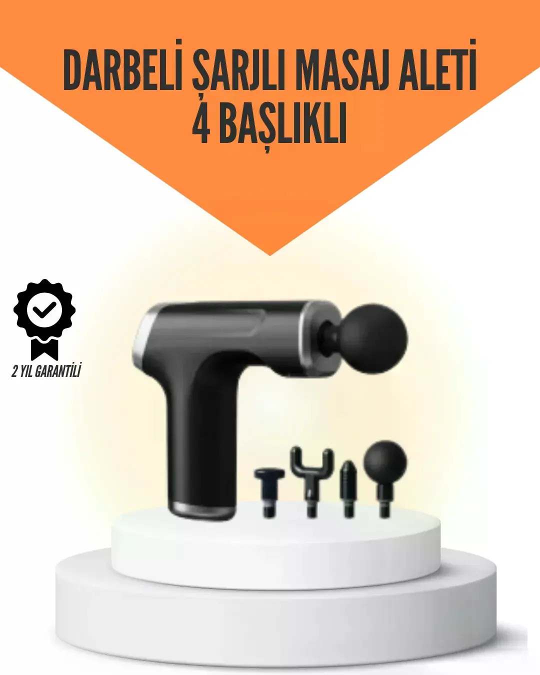 Sessiz Çalışan Taşınabilir Kas Masaj Aleti