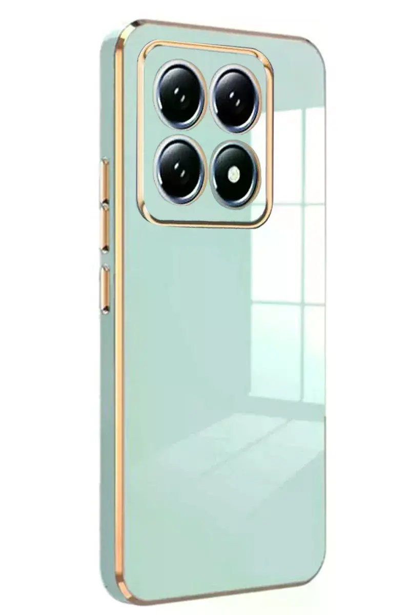 Xiao 14T Pro Volet Silikon - Açık Yeşil