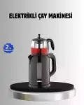 Sinbo STM 5840 Elektrikli Çay Makinesi 1800W Cam Demlik ve Sıcak Tutma Özellikli-1