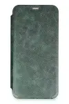 Apple iPhone 16 Kılıf Flip Cover - Koyu Yeşil-2