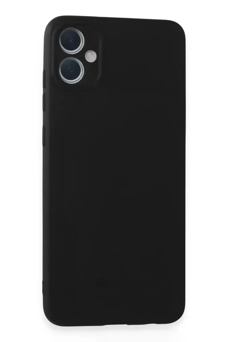 Samsung Galaxy A05 Kılıf First Silikon - Siyah