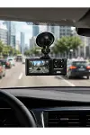 1080P Full HD Araç İçi Kamera WiFi Bağlantılı Çift Kameralı Geniş Açılı Araç Kayıt Kamerası-7
