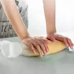 Büyük Hamur Torbası Silikon Şeffaf Hamur Yoğurma Torbası Ekmek Makarna Mantı Hamuru Kolay Yoğurma-1