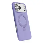 Apple İphone 17 Pro Max Regal Magsafe Standlı Kapak - Lila-3