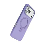 Apple İphone 17 Pro Max Regal Magsafe Standlı Kapak - Lila-4