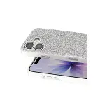 Onegif Apple İphone 17 Bright Simli Kapak - Beyaz-2