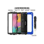 Samsung Galaxy T510 Tab A 10.1 Kılıf Pars Tablet Kapak - Mavi-3