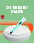 Üç Boyutlu 3D Yazıcı Kalem ABS ve PLA Uyumlu-1