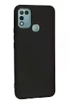 İnfinix Hot 10 Play Kılıf Nano içi Kadife Silikon - Siyah-2
