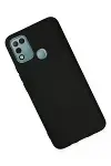 İnfinix Hot 10 Play Kılıf Nano içi Kadife Silikon - Siyah-3