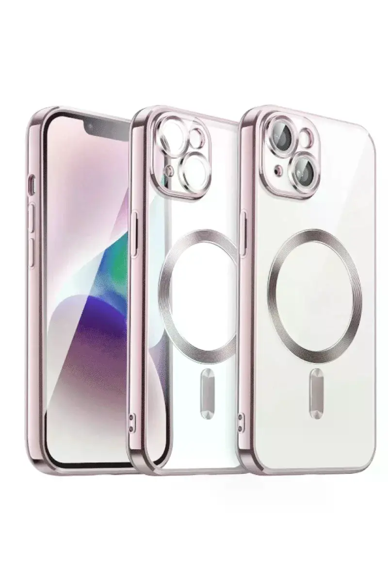 Apple iPhone 13 Kılıf Kross Magneticsafe Kapak - Rose