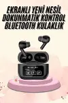 Kulak İçi Bluetooth Kulaklık Ekranlı Müzik Dinleme Çağrı Cevaplama Siyah Yeni Nesil-2