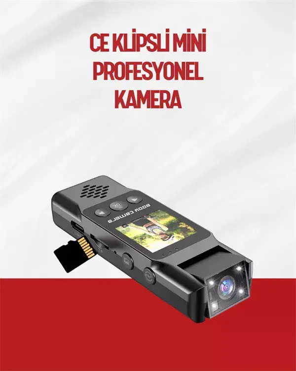 Hareket Algılayıcılı Taşınabilir Mini Kamera – 3MP Fotoğraf, Düşük Güç Tüketi