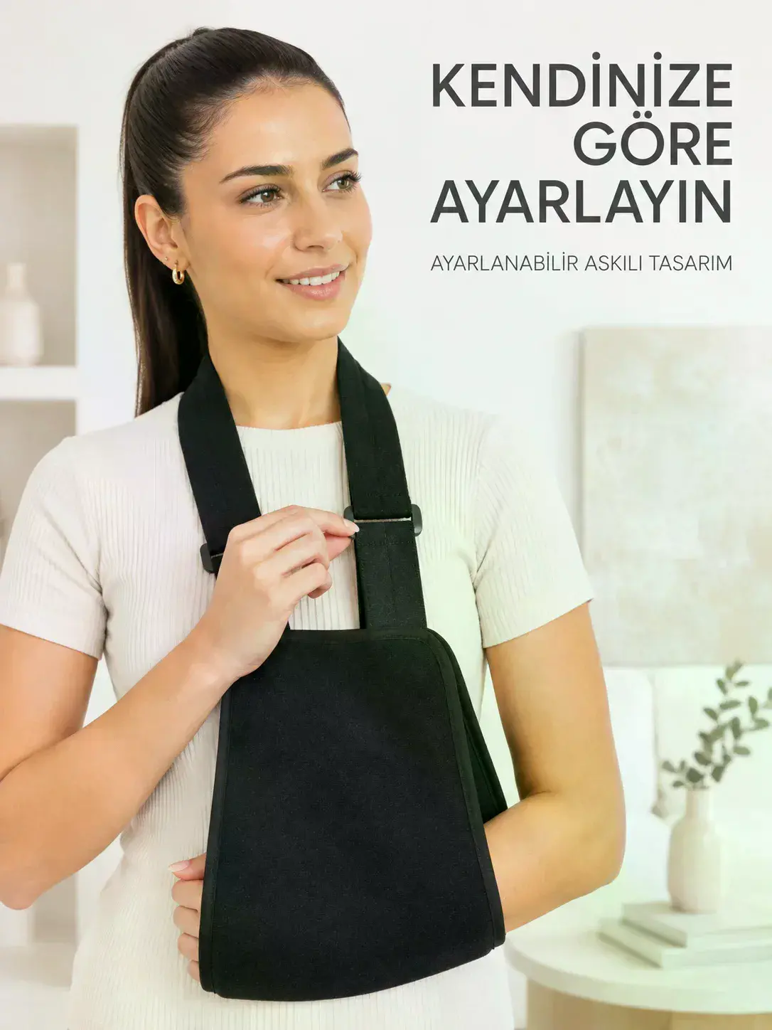 Ortopedik Kol Destek Askısı Ayarlanabilir Askılı Günlük Kullanım