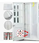 Mıknatıslı Kapı Sinekliği Tül Perde 105 x 210 cm-4