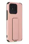 Xiao Red 10C Kılıf Mega Standlı Silikon - Pudra-1