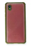 Samsung Galaxy A01 Core Kılıf a Şeffaf Silikon - Yeşil-3