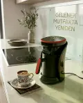 Sesli Uyarılı Türk Kahvesi Makinesi Otomatik Kapanma ve Damlama Emniyetli-1