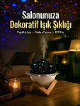 Gece lambası özellikli taşınabilir nemlendirici ve aromaterapi cihazı USB girişli-1