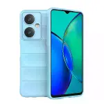 Vivo Y27 Kılıf Optimum Silikon - Sky Blue-4