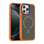 Joko Apple İphone 16 Pro Max Megane Magsafe Kapak - Turuncu-1