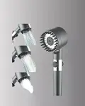 Masaj Fonksiyonlu Filtreli Duş Başlığı Dayanıklı Yapı-3