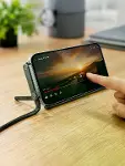 Katlanabilir Telefon Standlı 240W Type-C Hızlı Şarj Kablosu-3