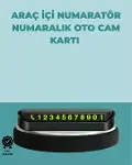 Fosforlu Numara Göstergesi-1