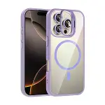 Joko Apple İphone 16 Pro Max Rem Lensli Magsafe Standlı Kapak - Lila-1