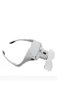 5 Lens 1.0x3.5x, 2led Işıklı Ile Ayarlanabilir Gözlük Büyüteç9892b2-3