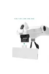 5 Lens 1.0x3.5x, 2led Işıklı Ile Ayarlanabilir Gözlük Büyüteç9892b2-5