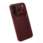 Tecno Spark 50 4g Auto Focus Karbon Kapak - Bordo-4