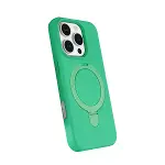 Apple İphone 16 Pro Regal Magsafe Standlı Kapak - Yeşil-3