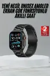 Ultra 3 Kordonlu Amoled Ekran Akıllı Saat Çok Fonksiyonlu Uyku ve Sağlık Takibi-1
